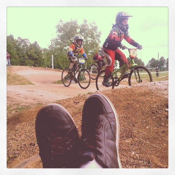 BMX országos bajnokság egyik fordulóján is jártam.