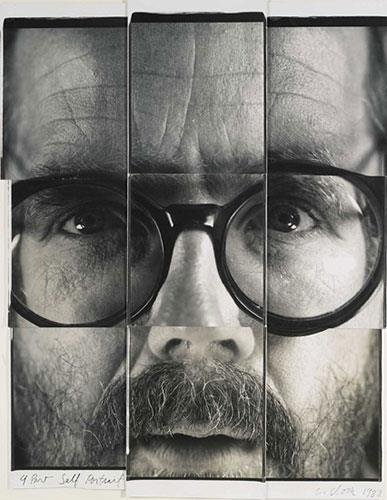 Chuck Close, Self Portrait