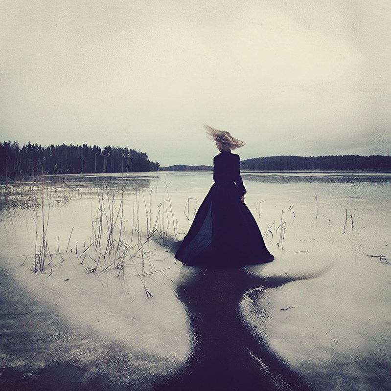 Dreamlike Conceptual Self Portraits Fused with Dance by Kylli Sparre surreal self portait conceptual 