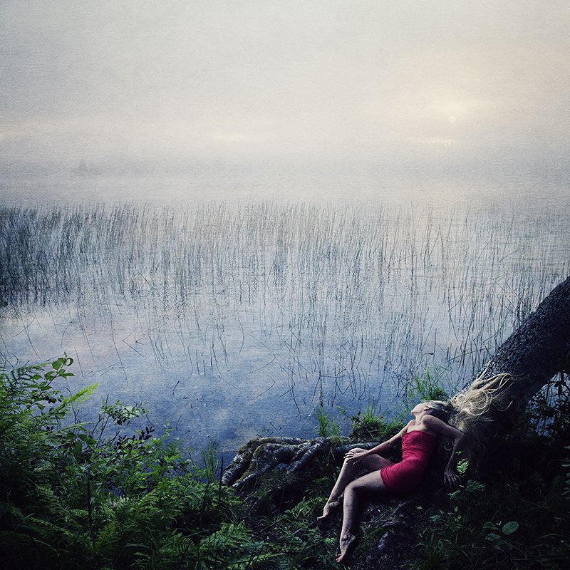 Dreamlike Conceptual Self Portraits Fused with Dance by Kylli Sparre surreal self portait conceptual 
