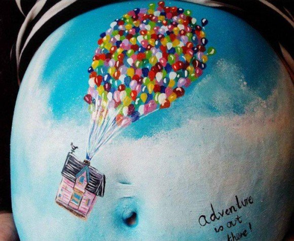 Carrie Preston bump painting air